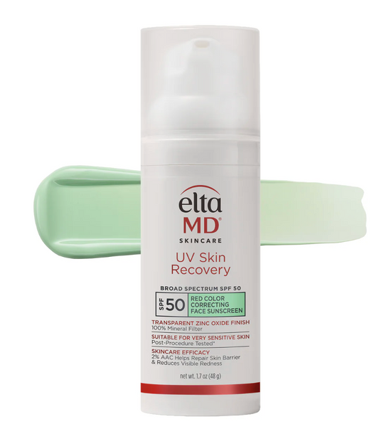 EltaMD UV Skin Recovery Red Color Correcting Green Tint Broad Spectrum SPF 50